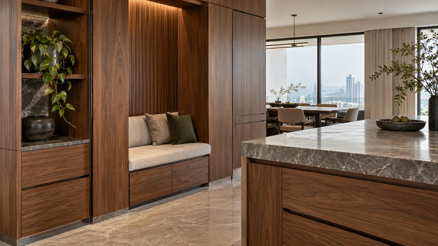Illustrative finishes service visual