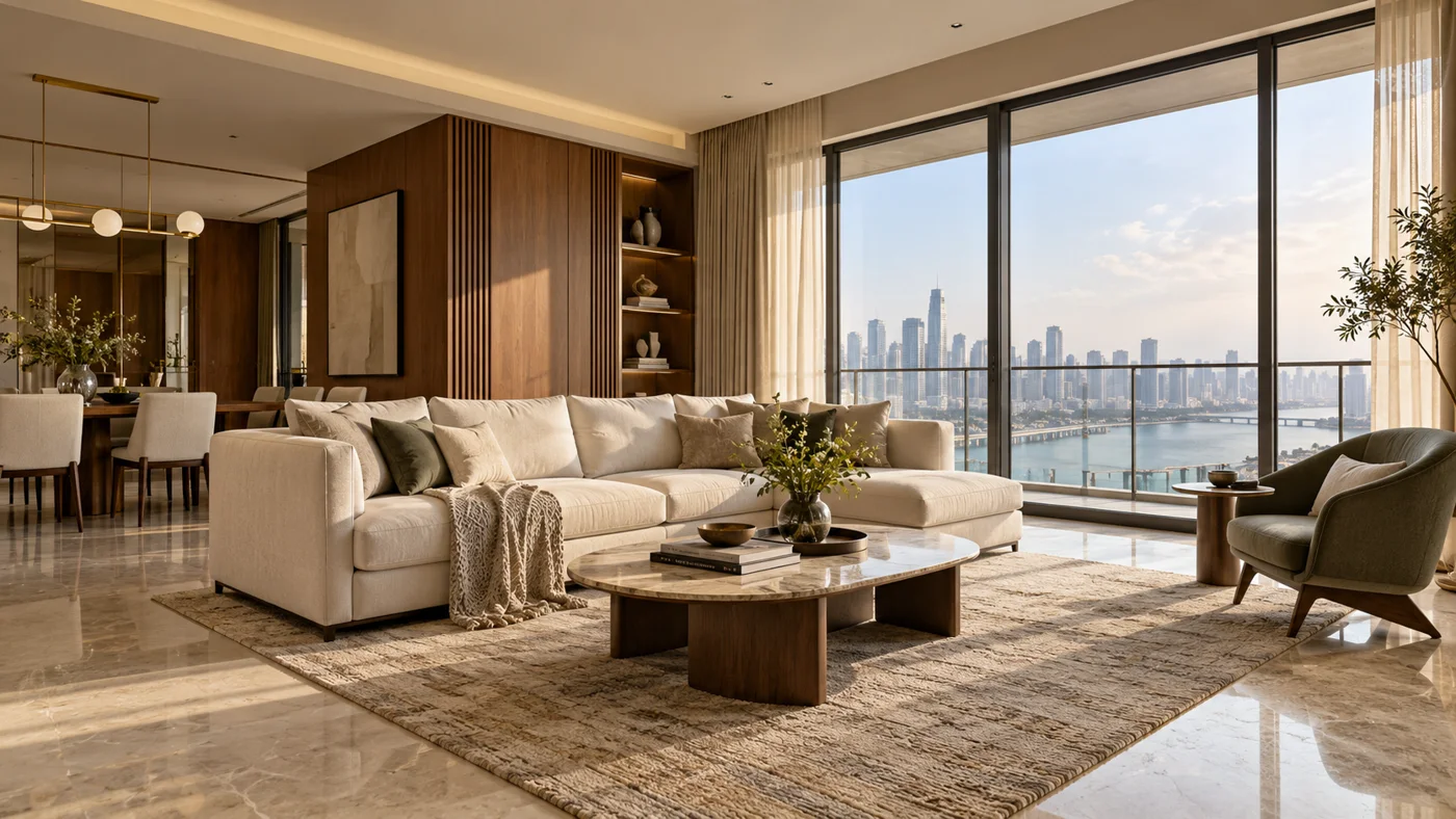 Illustrative residential service visual